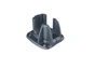 Platine Fonte D'Aluminium En H Premium Gris Anthracite, H.8 X L.12 X P.13 Cm