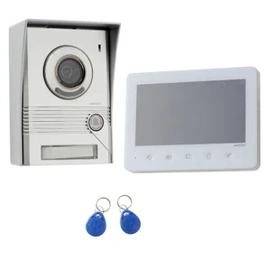 Visiophone filaire LEXMAN 2 fils 7' mural / filaire