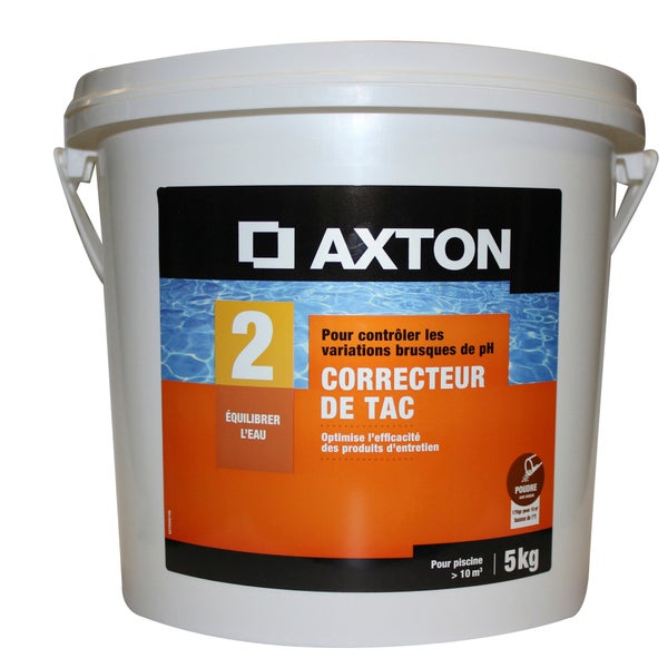 Correcteur de tac pour piscine enfant AXTON, en poudre 5 kg