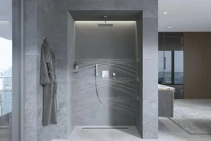 Flexible de douche L.150 cm chrome, Grohe Vitalioflex