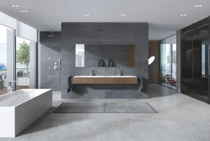 Flexible de douche L.150 cm chrome, Grohe Vitalioflex