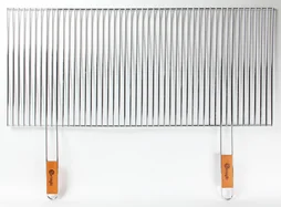 Grille barbecue manche en bois