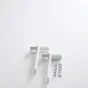 Support Ventilation Clipsable Blanc pour store enrouleur
