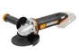 Meuleuse D'Angle Sans Fil 125 Mm Worx Wx803.9, 20 V