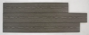 Lame de terrasse premium 2400x150x21 composite gris anthracite