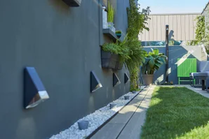 Lame de terrasse premium 2400x150x21 composite gris anthracite