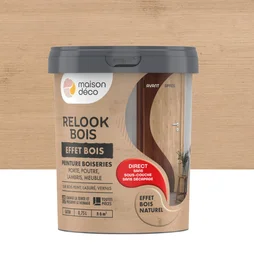 Lasure Intérieure Poutre Et Lambris Relook Bois Maison Deco, 0.75L, Bois Naturel