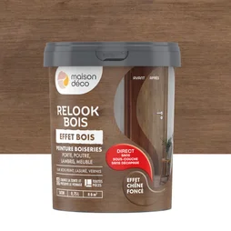 Lasure Intérieure Poutre Et Lambris Relook Bois Maison Deco, Chene Fonce, 0.75 L