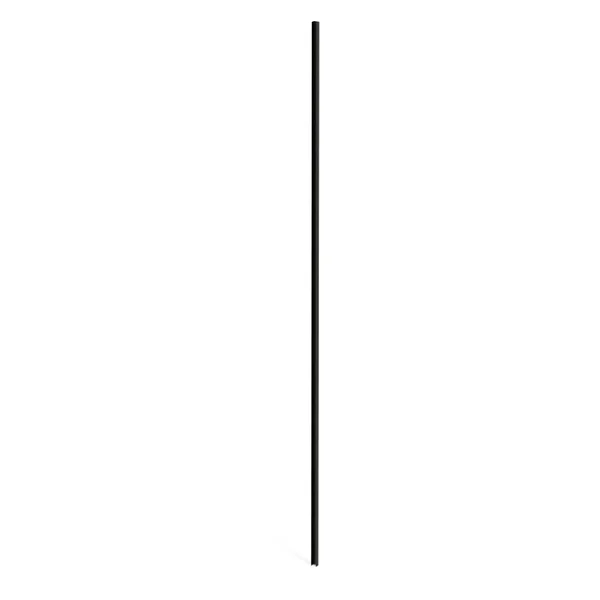 Closoir pour poteau alu Klos'up ! noir, H.230 x l.2.5 x P.2.5 cm