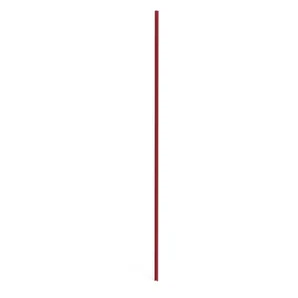 Closoir pour poteau alu Klos'up ! rouge, H.230 x l.2.5 x P.2.5 cm