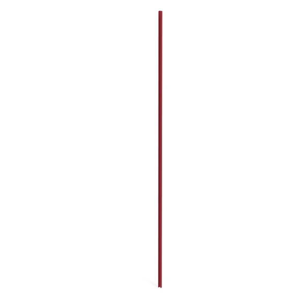 Closoir pour poteau alu Klos'up ! rouge, H.230 x l.2.5 x P.2.5 cm