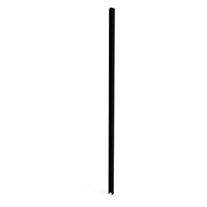 Closoir pour poteau alu Klos'up ! noir, H.120 x l.2.5 x P.2.5 cm