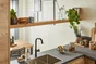 Pied Meuble Design Rei Fixe Métal Brut Noir