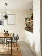 Pied Meuble Design Rei Fixe Métal Brut Noir