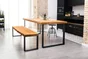 Pied Meuble Design Rei Fixe Métal Brut Noir