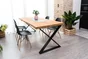 Pied Meuble Design Rei Fixe Métal Brut Noir
