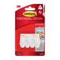 Lot de 3 crochets adhésif taille s, COMMAND blanc 0.225 kg
