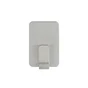 Lot de 4 crochets adhésif déco métal, COMMAND argent 0.225 kg