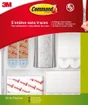 Lot de 48 languettes adhésives multi-usages COMMAND blanc