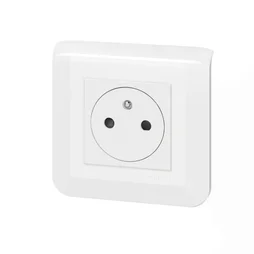 Prise Avec Terre Mosaic, Blanc, Legrand