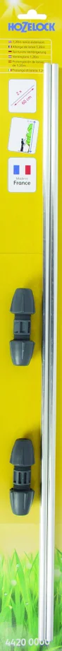 Allonge de lance aluminium pour pulvérisateurs, HOZELOCK, 1.2 m