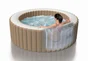Pure Spa gonflable INTEX Sahara rond 6 places