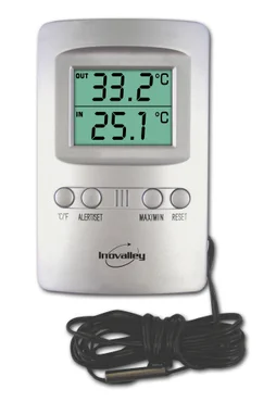 Thermomètre intérieur ou extérieur INOVALLEY T 05