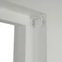 Lot De 2 Équerres Murales Blanc Pour Tout Type De Store, 2.5 À 7 Cm