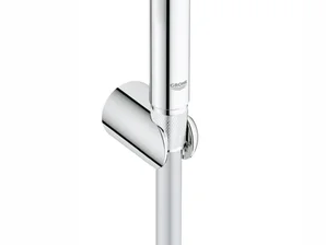 Pommeau de douche 1 jet, flexible et support, GROHE Vitalio, chromé