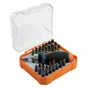Set de vissage mixte en acier chrome DEXTER, 31 pièces