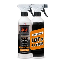 Nettoyant Insert Mousse 0,5L Lot 2 Helvet