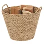 Panier à bûches naturel LE MARQUIER Pipa L.44 X H.34 cm