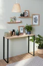Pied Pour Meubles, Tables Et Bars Rectangle Rei À Visser Acier Mat Noir