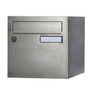 Boîte Aux Lettres Normalisée La Poste 1 Porte Extérieur Renz Rivage Inox