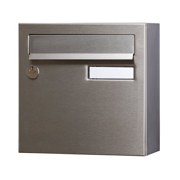 Boîte Aux Lettres Compacte 1 Porte Extérieur Renz Rivage Inox