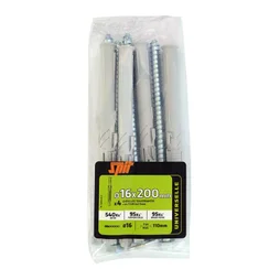 Lot De 4 Chevilles À Expansion Nylon Spit, Diam.16 X L.200 Mm