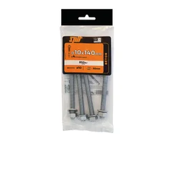 Lot De 4 Goujons À Bague À Expansion Acier Spit, Diam.10 X L.140 Mm