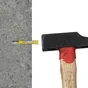 Lot De 10 Cheville Et Vis Couleur Red Head, Diam.5 Mm X L.30 Mm
