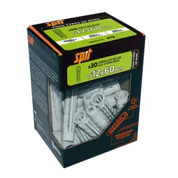 Lot De 30 Chevilles Spit, Diam.12 Mm X L.60 Mm