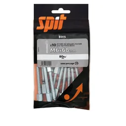 Lot De 10 Piton De Réhabilitation Spit, Diam.6 X L.68 Mm