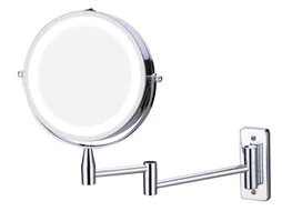 Miroir Grossissant N/A N/A, H.15 X L.15 X P.0.5 Cm, Led Pivotant