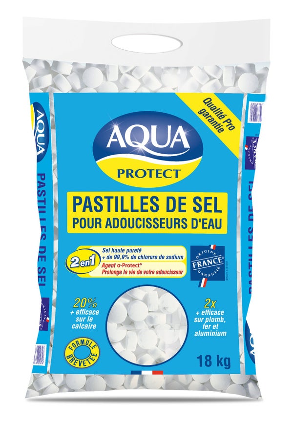Sel Pour Adoucisseur 18 Kg Aquaprotect