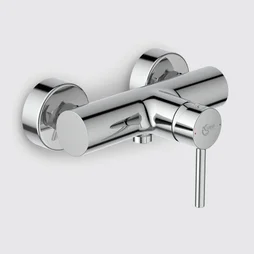 Mitigeur mécanique douche chrome chromé, IDEAL STANDARD Kolva