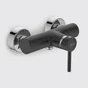 Mitigeur mécanique douche noir mat, IDEAL STANDARD Kolva