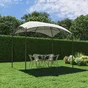 Table de jardin Bistro elia rond gris, 6 personnes