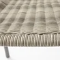 Chaise de jardin Elia en acier beige