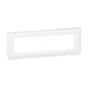 Support Et Plaque Quadruple Mosaic, Legrand, Blanche