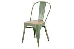 Chaise de jardin Oxford en acier vert