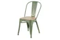 Chaise de jardin Oxford en acier vert