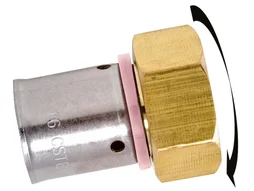 Raccord sertir per ecrou libre f15x21 d12